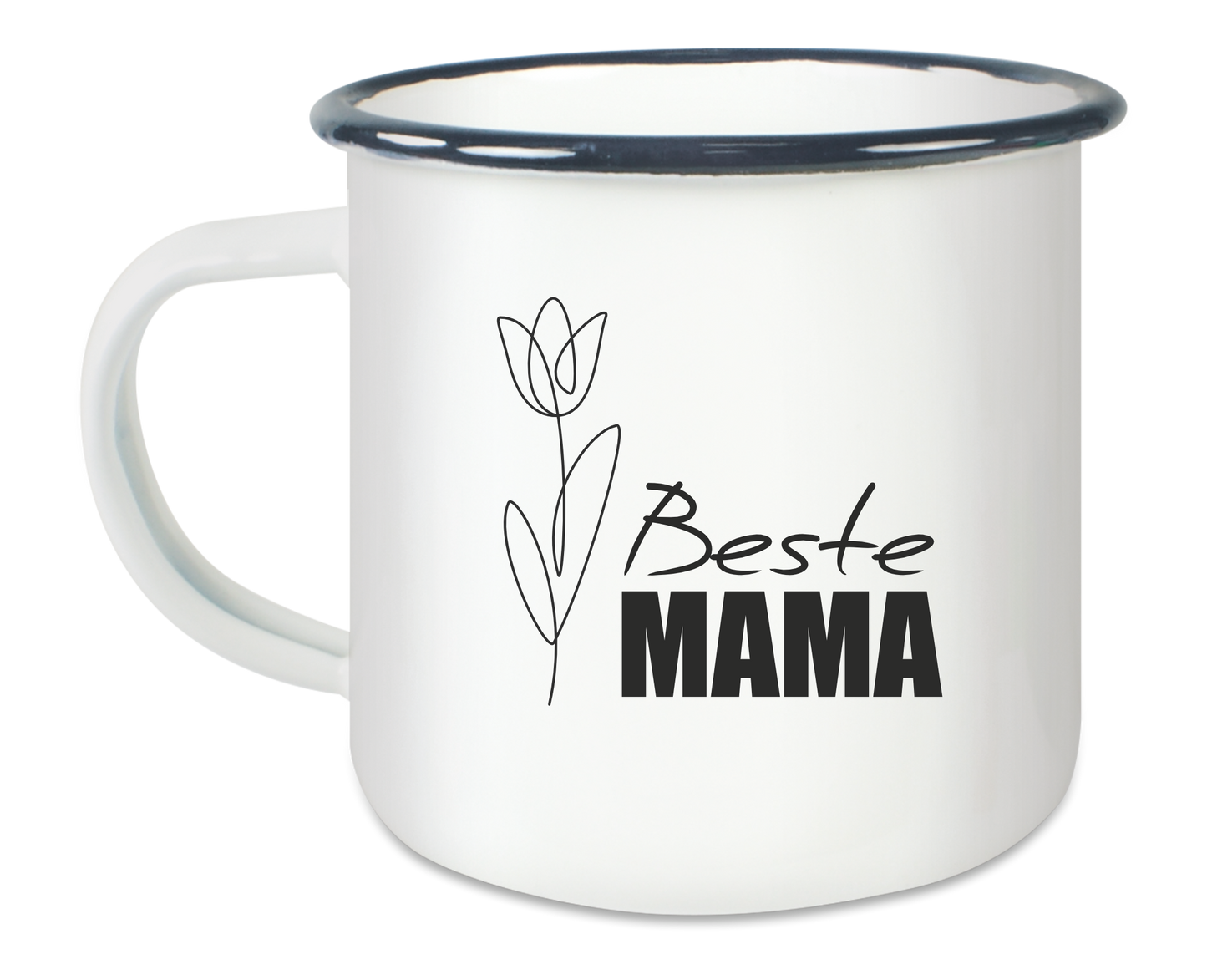 Emaille - Beste Mama