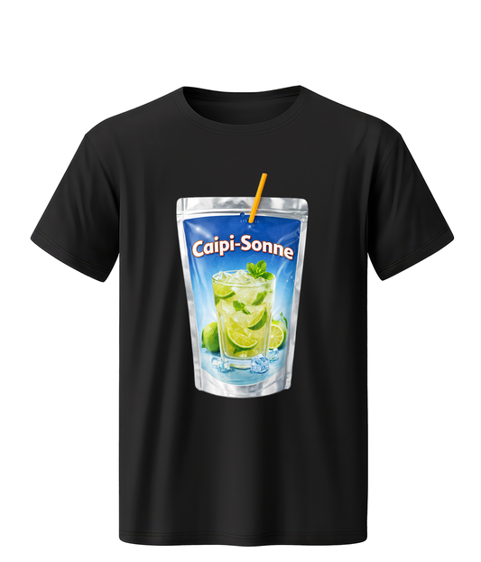 Caipi-Sonne T-Shirt – Lustiges Cocktail Shirt | Sommer & Party Outfit | KoalaPrint