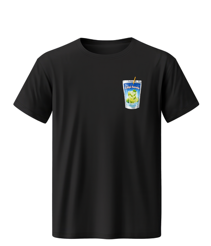 Caipi-Sonne T-Shirt – Kleiner Brustprint | Lustiges Cocktail Shirt | KoalaPrint