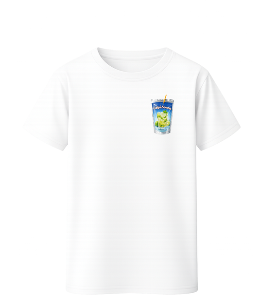 Caipi-Sonne T-Shirt – Kleiner Brustprint | Lustiges Cocktail Shirt | KoalaPrint