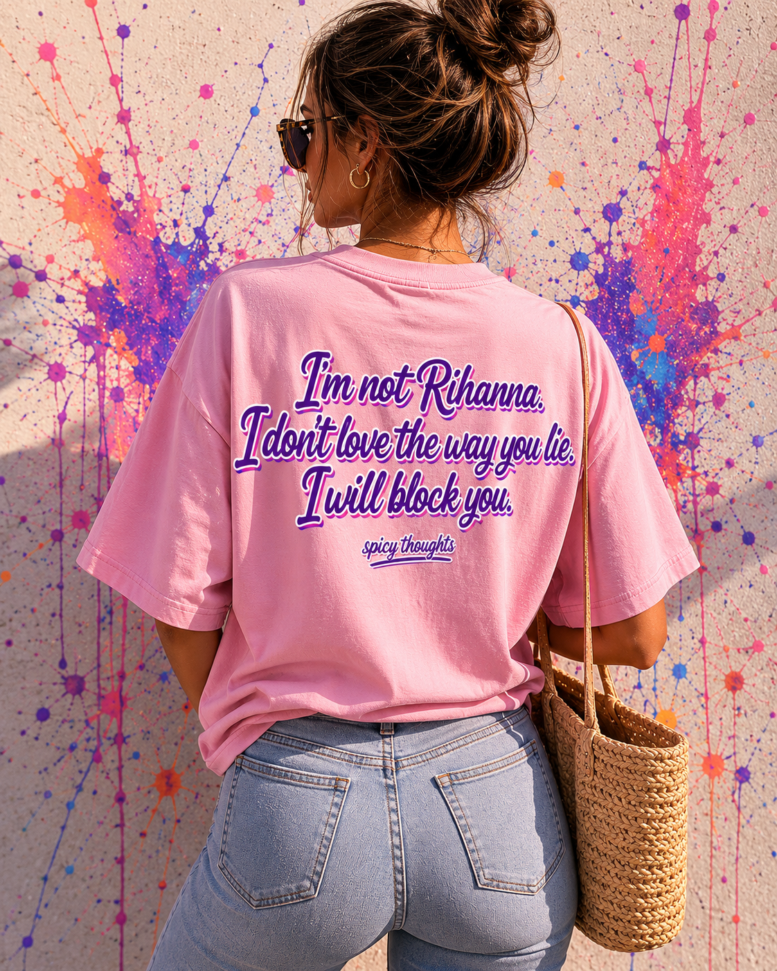I'm Not Rihanna Shirt – Lustiges Statement T-Shirt für alle, die keine Ausreden mögen