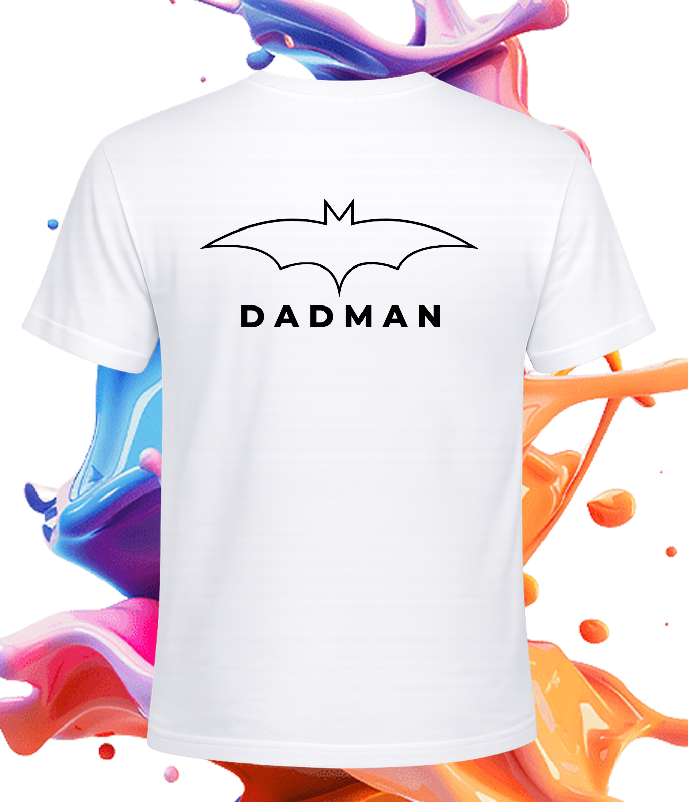 DADMAN Shirt – Lustiges Superhelden T-Shirt für Väter | Geschenkidee | KoalaPrint
