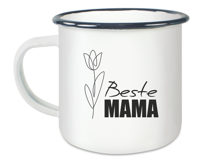 Emaille - Beste Mama