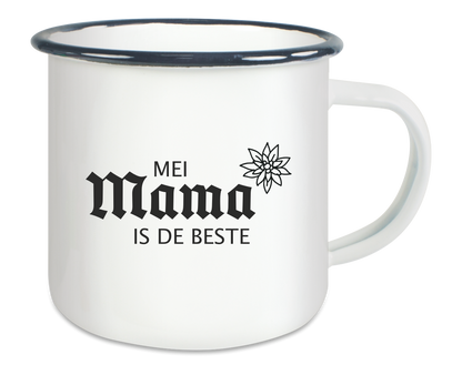 Emaille - Mei Mama is de Beste