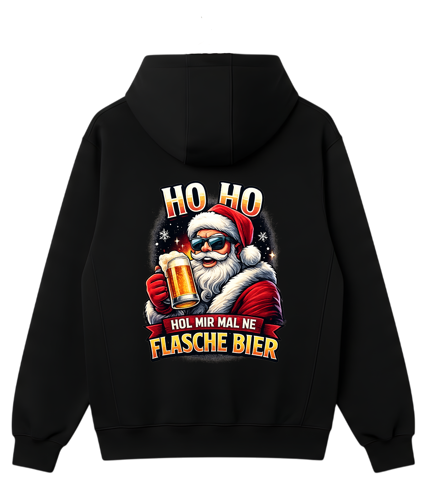 Hoodie - Hol Mir Mal Ne Flasche Bier (Santa Edition)