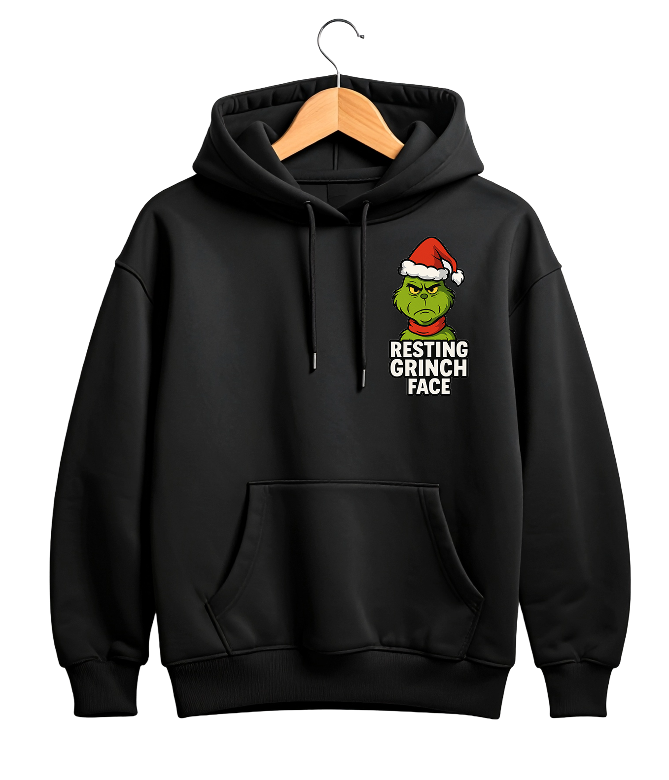 Hoodie - Resting Grinch Face