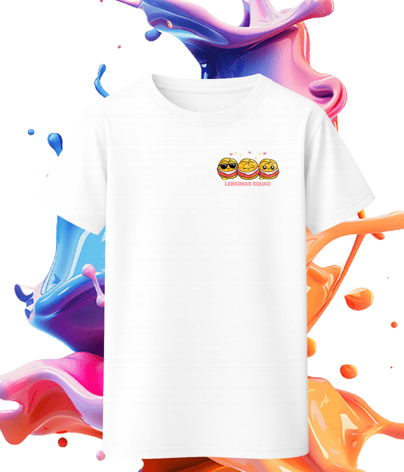 Leberkas Squad T-Shirt – Lustiges Bayern Shirt | Kleiner Brustprint | KoalaPrint