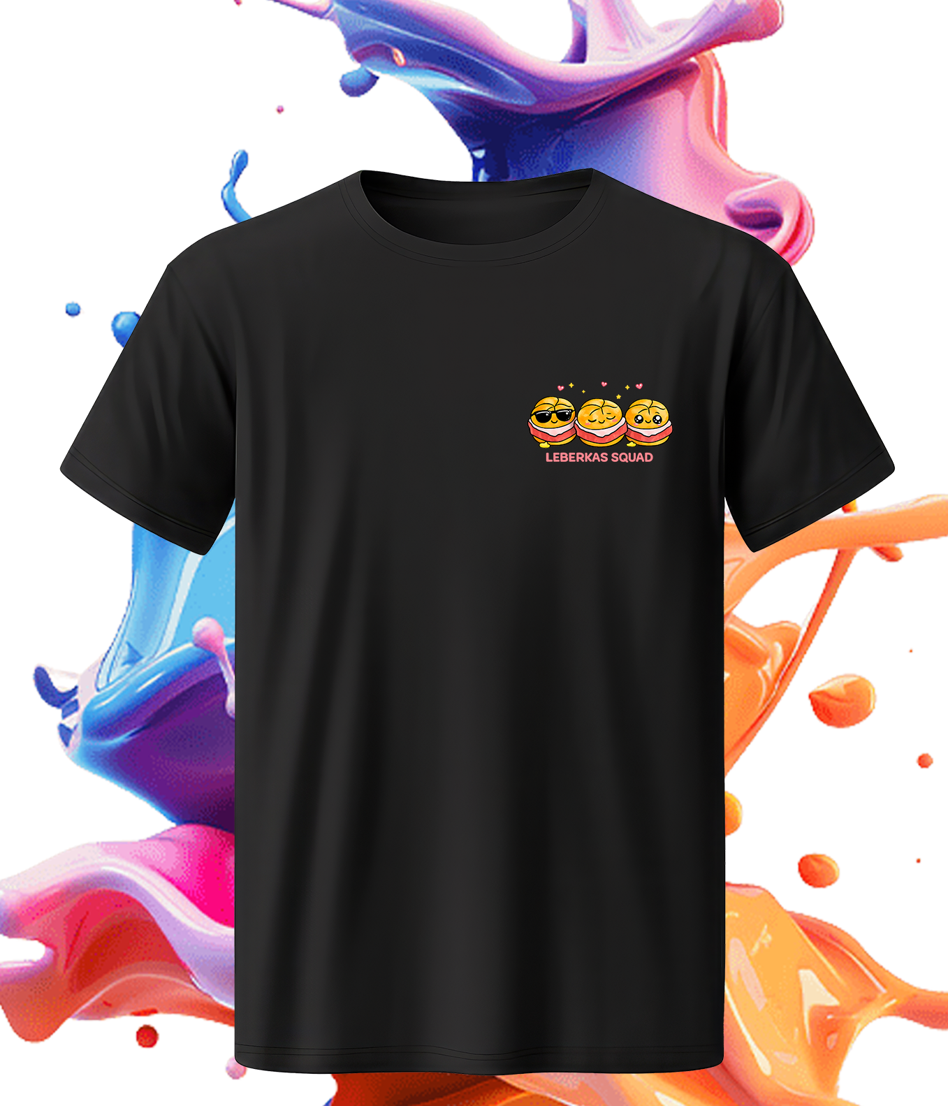 Leberkas Squad T-Shirt – Lustiges Bayern Shirt | Kleiner Brustprint | KoalaPrint
