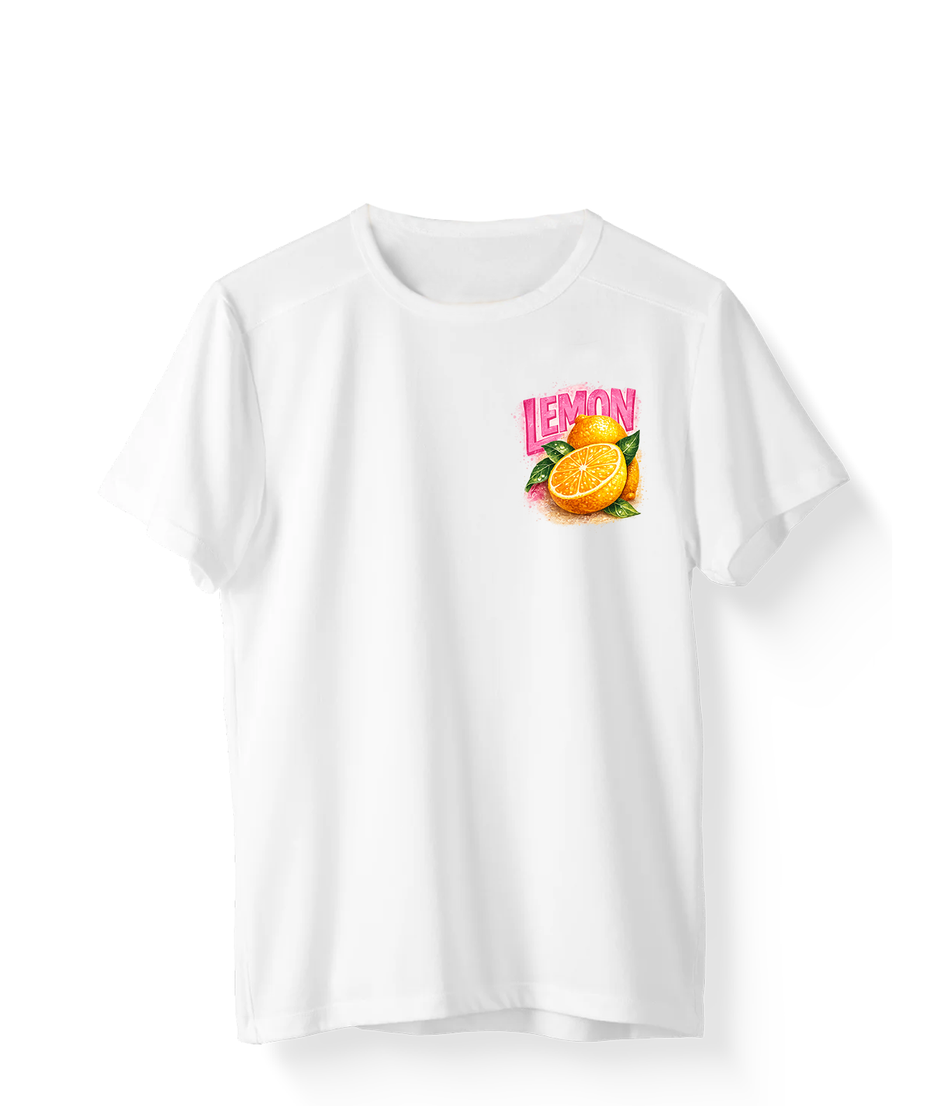 LEMON Shirt | Zitronen-Shirt mit Backprint