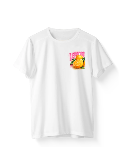LEMON Shirt | Zitronen-Shirt mit Backprint