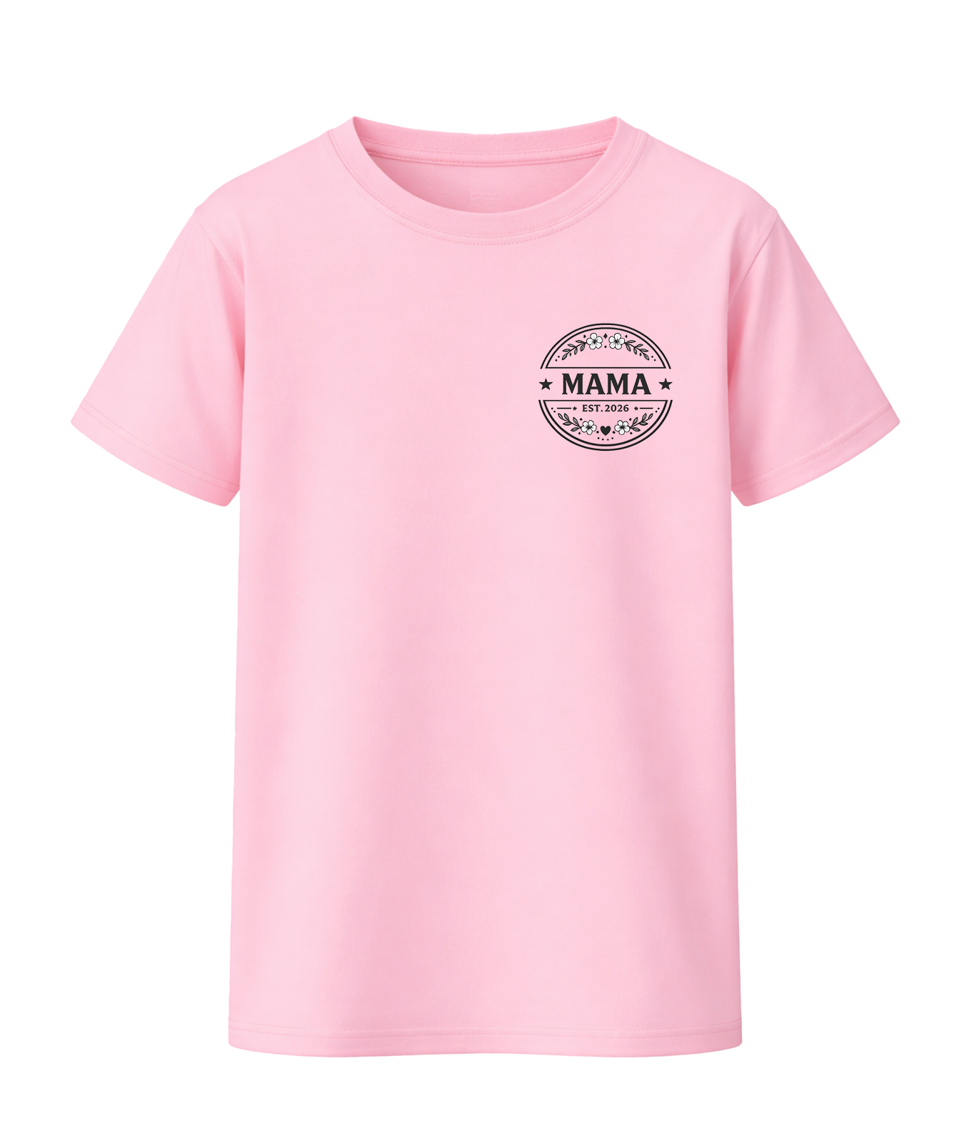 Mama EST. 2026 Emblem Shirt – Elegantes Geschenk für werdende Mamas | KoalaPrint