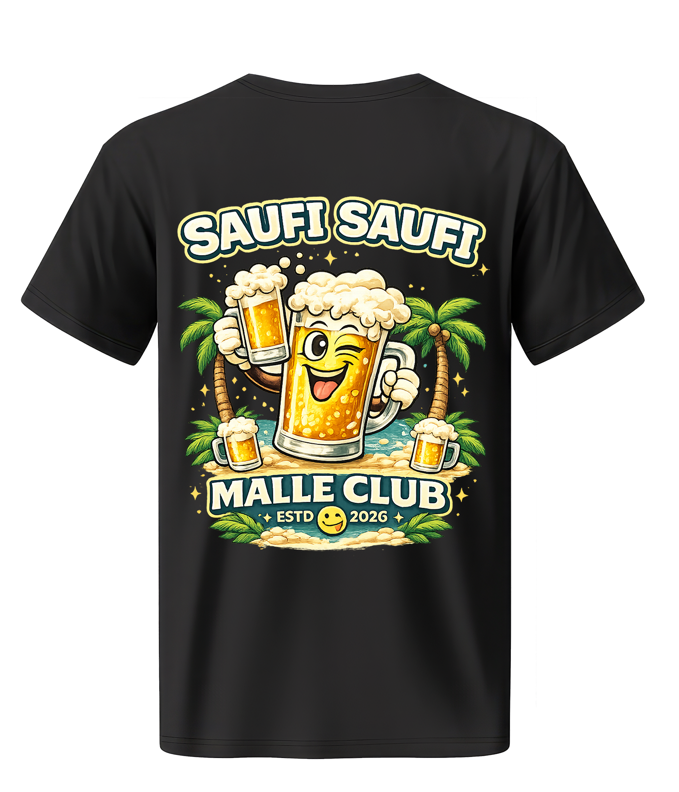 SAUFI SAUFI – MALLE CLUB 2026 Shirt Herren | Mallorca Bier Shirt