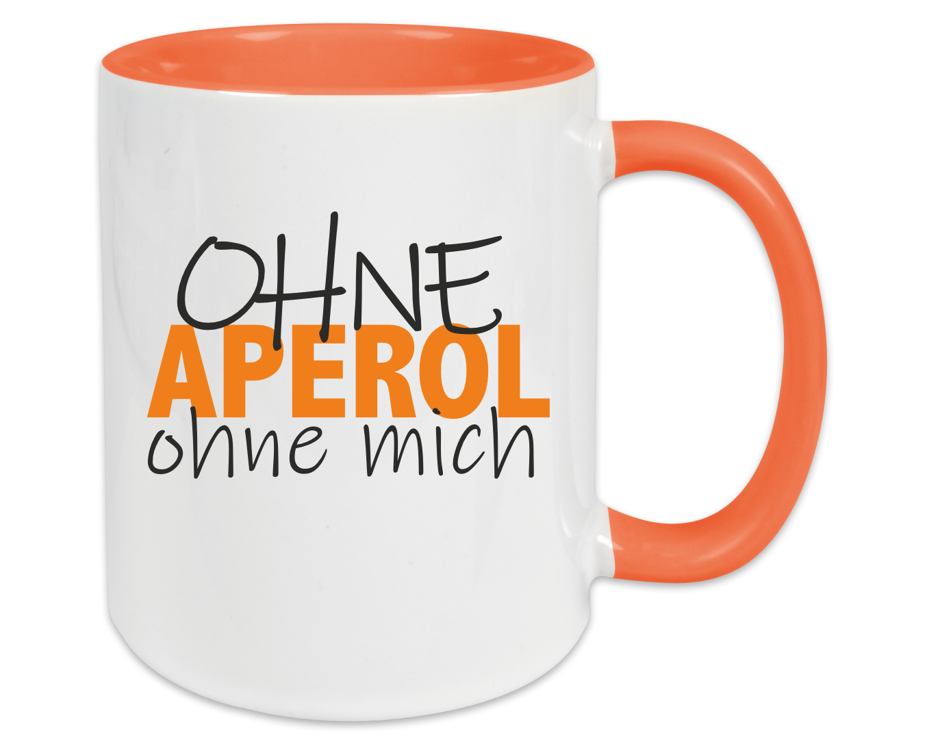 Tasse - ohne Aperol ohne mich