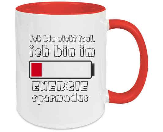 Tasse - Ich bin im Energiesparmodus