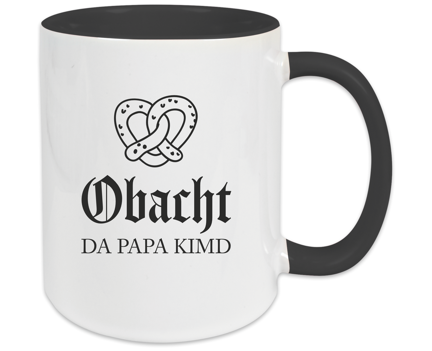 Tasse - Obacht da Papa kimd