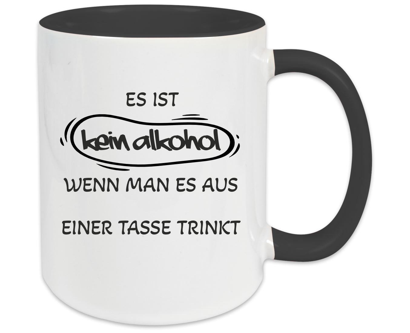 Tasse - es ist kein Alkohol