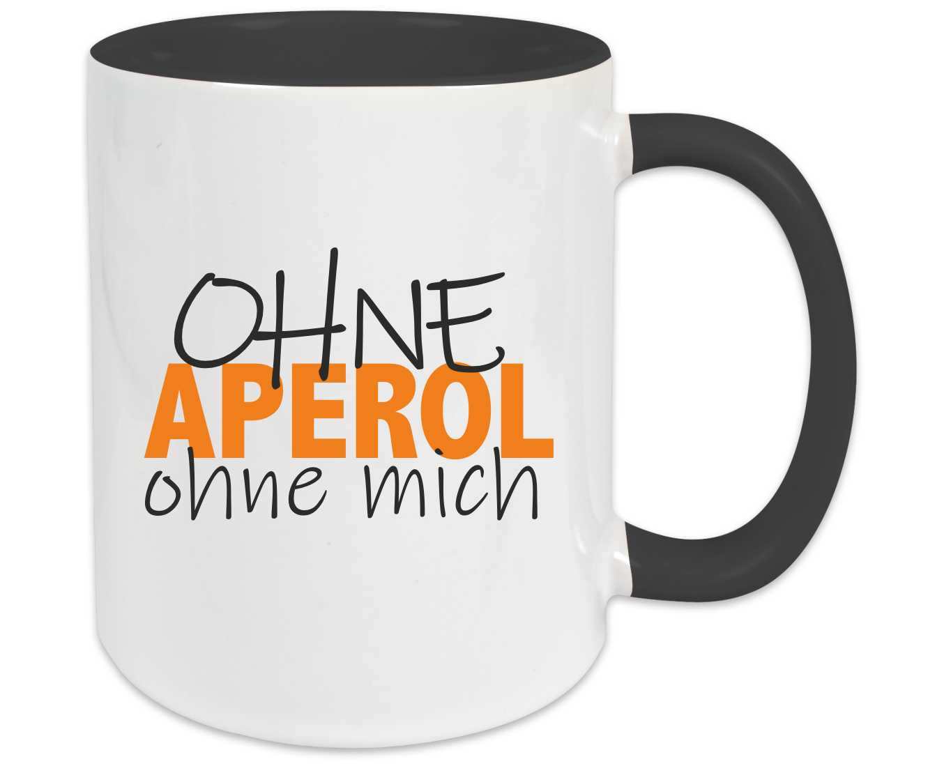 Tasse - ohne Aperol ohne mich