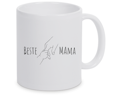 Tasse - Beste Mama Hand