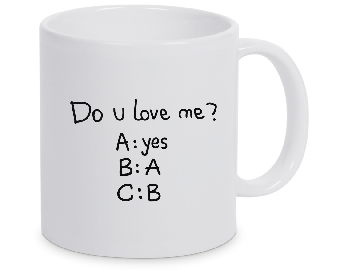 Tasse - Do you love me