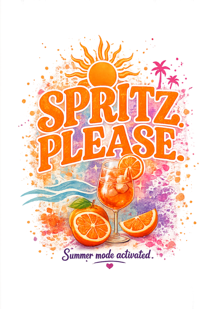 Spritz Please Shirt – Sommerfeeling zum Anziehen